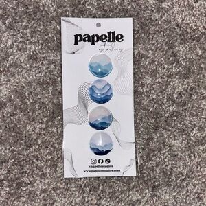 Papelle Studios Blue Mountain Magnet Set